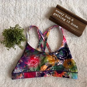 Beautiful floral Sports Bra